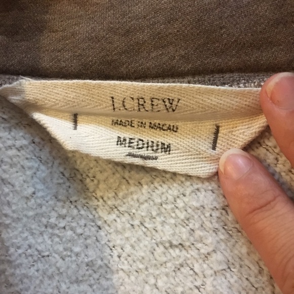 J crew lounge sweater with collar neck - Picture 3 of 3